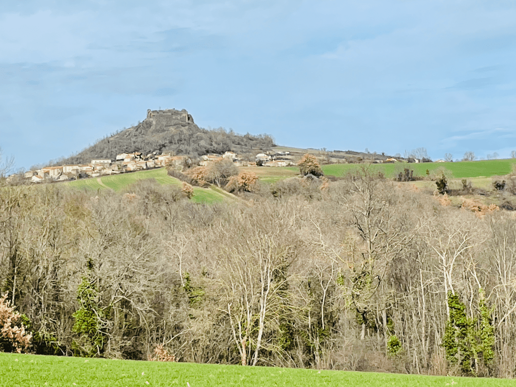 vue sur château de buron